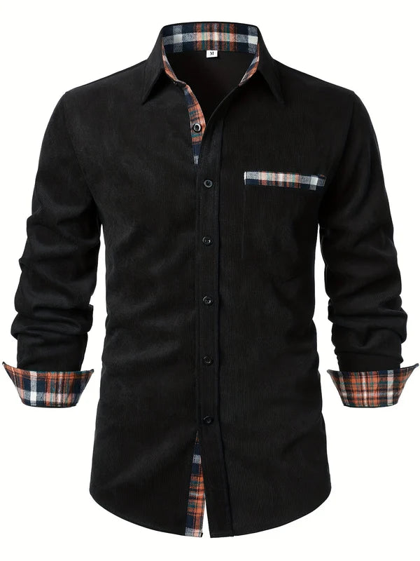 Kenelm Long Sleeve Shirt | Men’s Casual Autumn Shirt