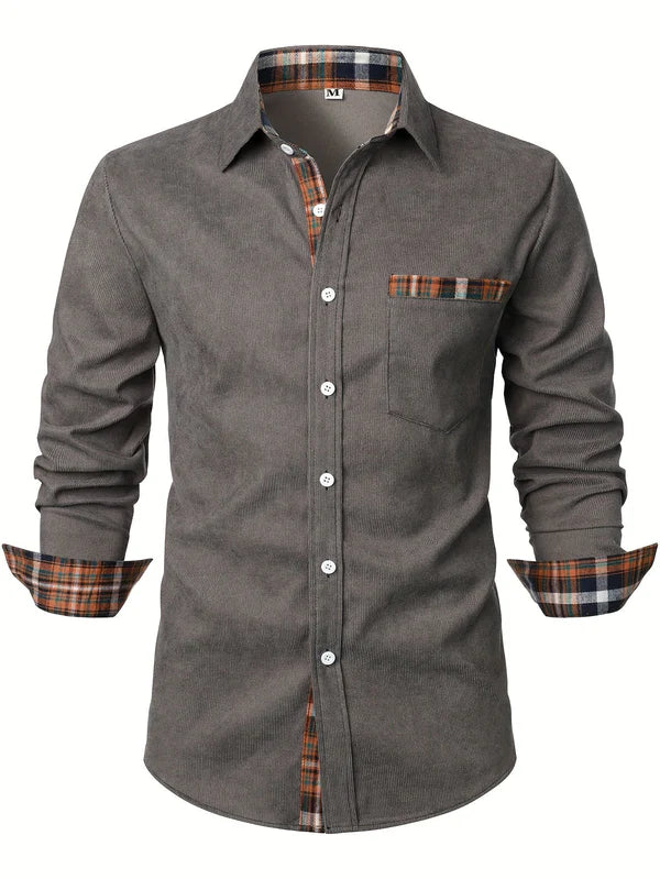Kenelm Long Sleeve Shirt | Men’s Casual Autumn Shirt