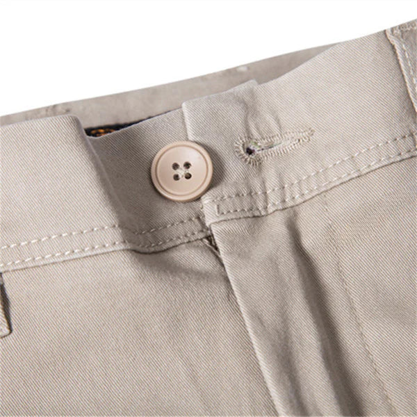 Efrain Cotton Pants | Men’s Japanese-Style Thick Casual Trousers