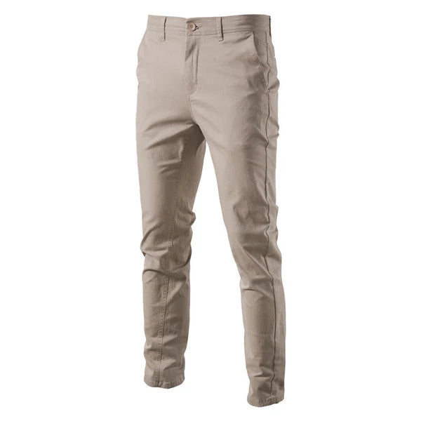 Efrain Cotton Pants | Men’s Japanese-Style Thick Casual Trousers