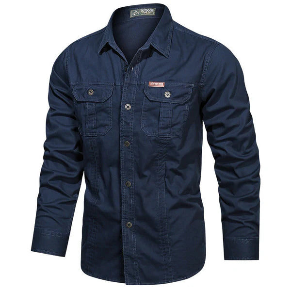 Fergus Military Shirt | Men’s Classic Rugged Button-Up