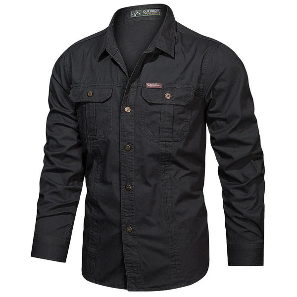 Fergus Military Shirt | Men’s Classic Rugged Button-Up