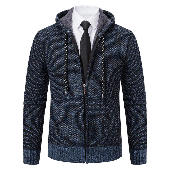 Logan Knitted Hoodie | Men’s Autumn Pullover