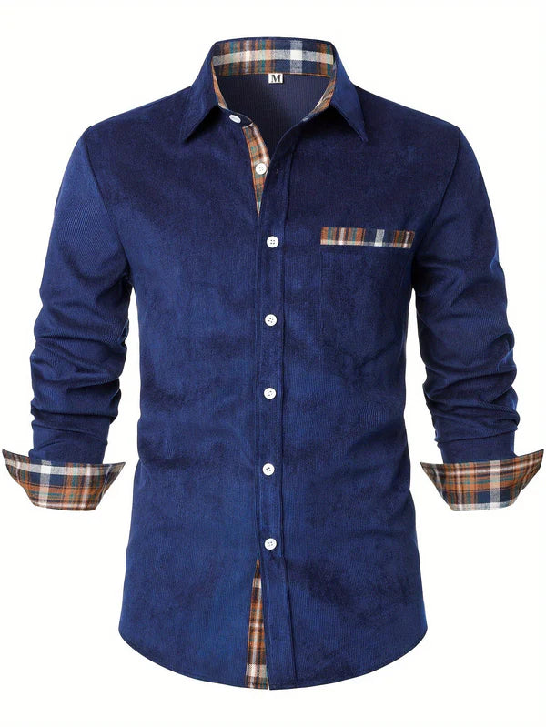 Kenelm Long Sleeve Shirt | Men’s Casual Autumn Shirt