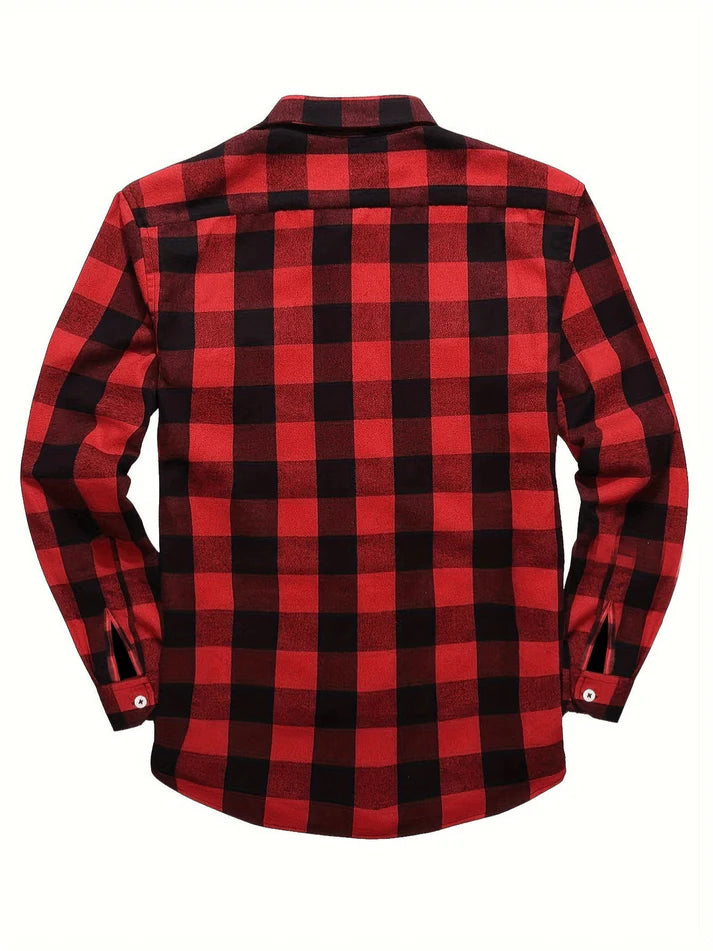 Lars Plaid Shirt | Men’s Casual Flannel for Autumn Layering